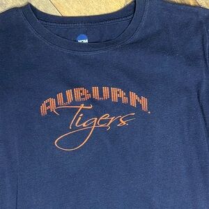 NCAA Auburn Tigers Navy Blue T-Shirt, Size XL